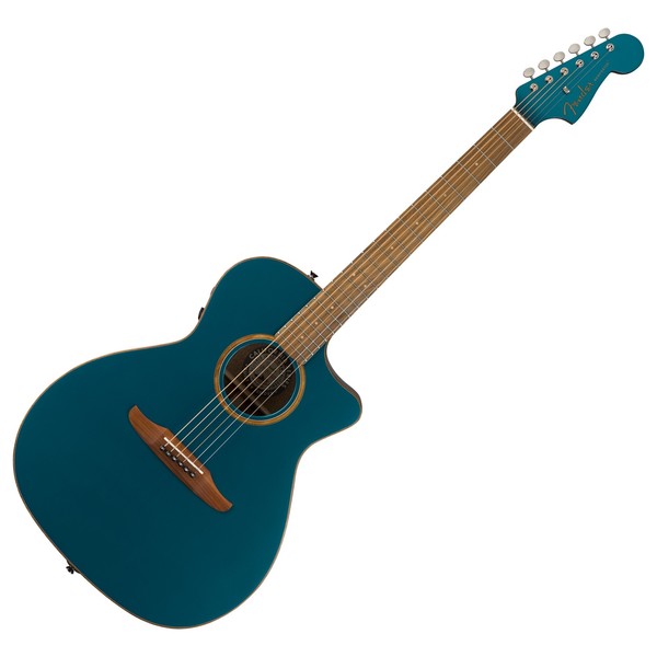 Fender Newporter Classic Electro Acoustic w/ Bag, Cosmic Turquoise