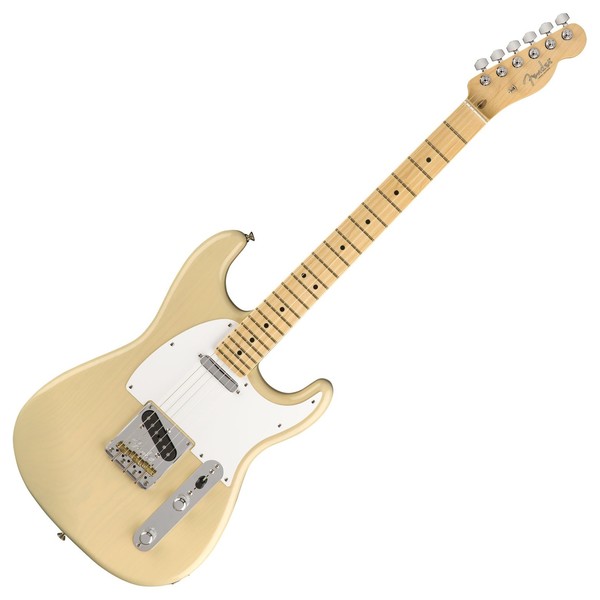 Fender LTD Whiteguard Stratocaster MN, Vintage Blonde