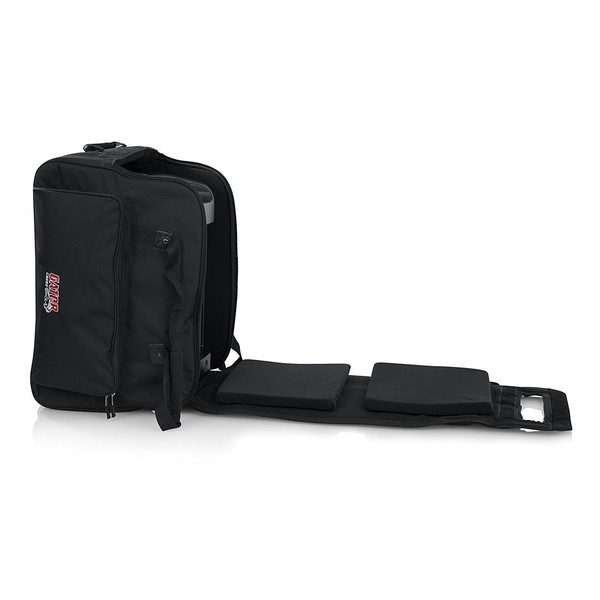 Gator Small Format 12'' Portable Speaker Bag, Open