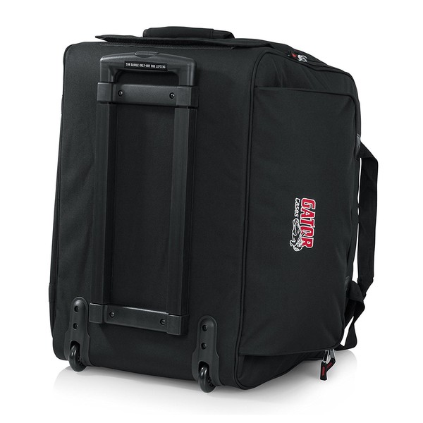 Gator Small Format 12'' Portable Speaker Bag with Wheels, Bottom