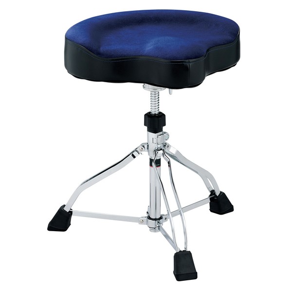 Tama Glide Rider Drum Throne w/ Dark Blue Cloth Seat