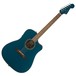 Fender Redondo Classic Electro Acoustic w/ Bag, Cosmic Turquoise Front View