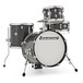 Ludwig Breakbeats Questlove 16in 4Pc Shell Pack, Black Gold Sparkle