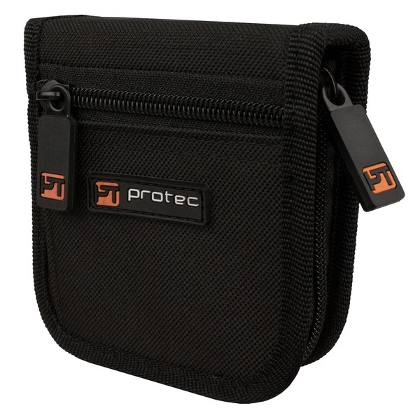 Protec Small Brass Mouthpiece Pouch with Zip, 3 Piece
