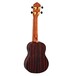 Ortega RUEB Soprano Ukulele, Ebony- Back