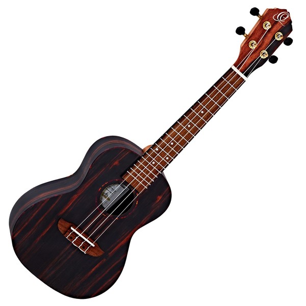 Ortega RUEB Concert Ukulele, Ebony