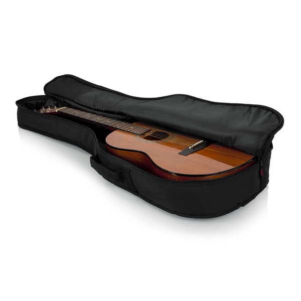 Gator GBE-MINI-ACOU Mini Acoustic Guitar Gig Bag, Open