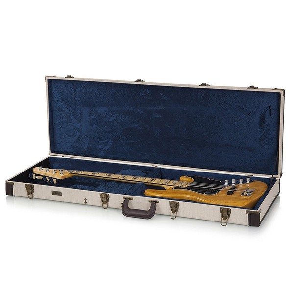 Gator GW-JM BASS Case, Open View No Guitar Included