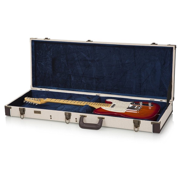 Gator GW-JM ELEC Journeyman Case For Electric Guitars Open View, No Guitar Included