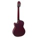 Ortega RCE138-T4STR Electro Nylon String, Stained Red- Back