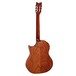 Ortega CORAL Electro Nylon String, Satin Natural- Back