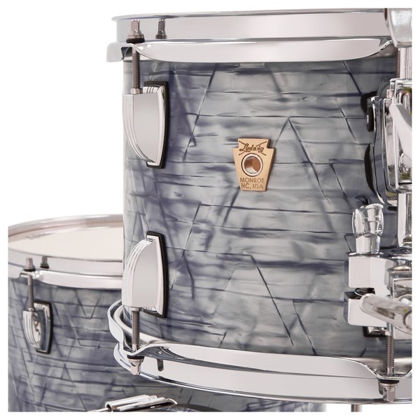 Ludwig Classic Maple Shell Pack, Blue Pearl w/ Free Matching Snare