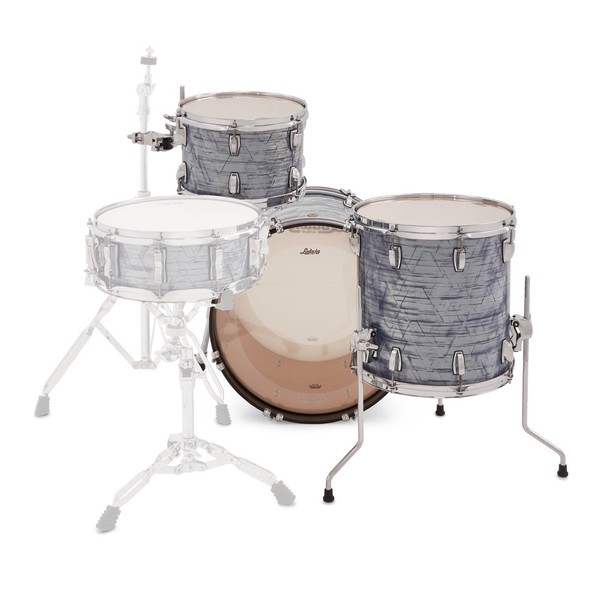 Ludwig Classic Maple Shell Pack, Blue Pearl w/ Free Matching Snare