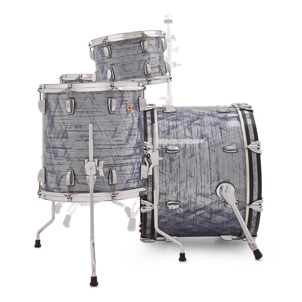 Ludwig Classic Maple Shell Pack, Blue Pearl w/ Free Matching Snare