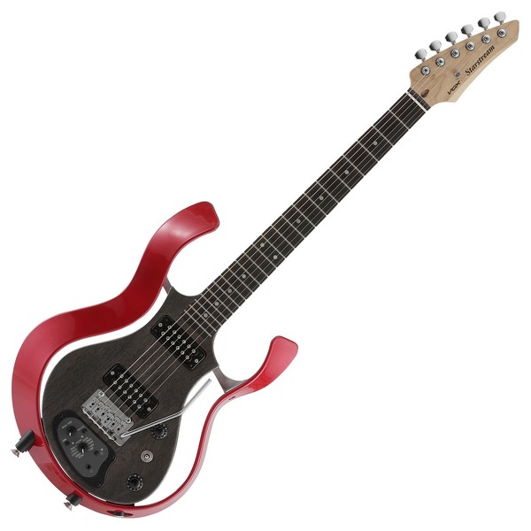 DISC Vox Starstream Type 1 Plus Metallic Red Frame Black Body at Gear4music
