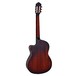 Ortega DSSUITE-C/E Cutaway Electro Nylon String, Tobacco Sunburst- Back