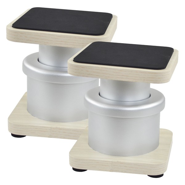 Zaor Miza D-Stand, Black Oak (Pair) - Bundle