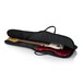 Gator GBE-ELECT Electric Guitar Gig Bag, Open with Guitar