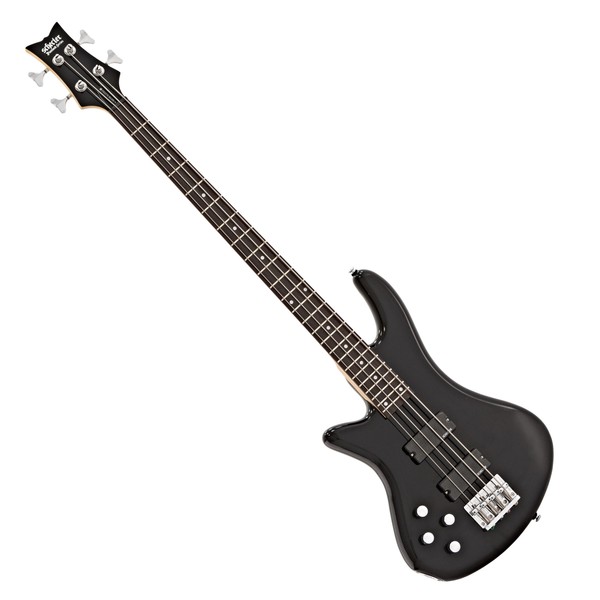 Schecter C-4 Deluxe Bass Left Handed, Black