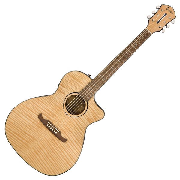 Fender FA-345CE Auditorium Electro Acoustic, Natural Front View