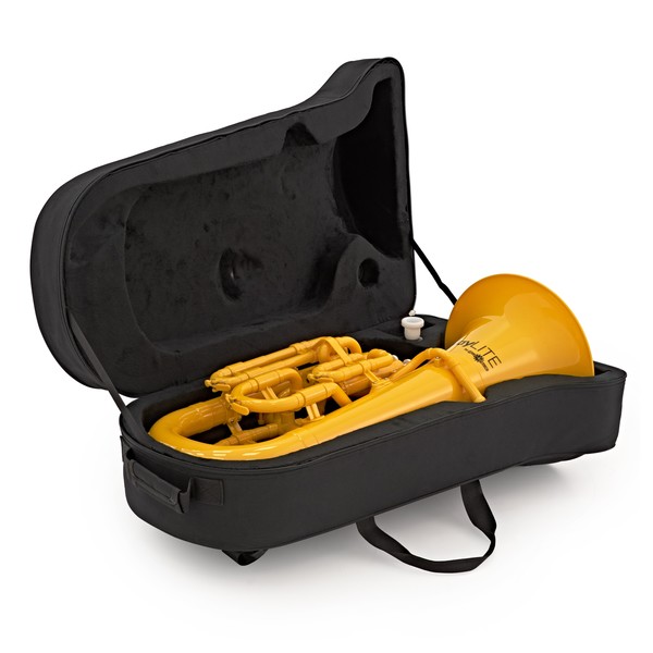 playLITE Hybrid Euphonium by Gear4music, Yellow