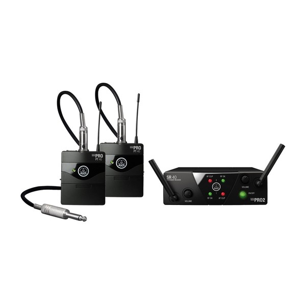 AKG WMS40 Mini Dual Wireless Instrument System