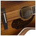 Fender PM-2CE LTD Parlor Mahogany Electro Acoustic, Antique Burst Close Up Body View