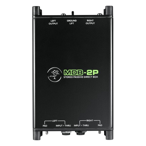 Mackie MDB-2P Stereo Passive DI Box 1