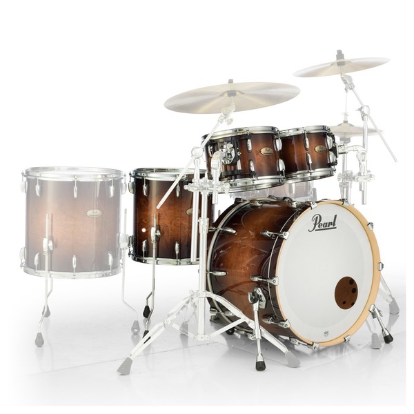 Pearl Session Studio Select 4pc 20'' Shell Pack, Gloss Barnwood Brown