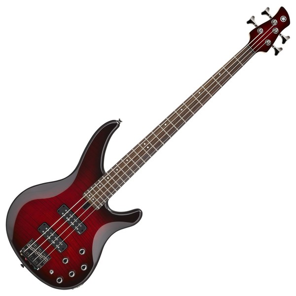 Yamaha TRBX604FM Bass, Dark Red Burst
