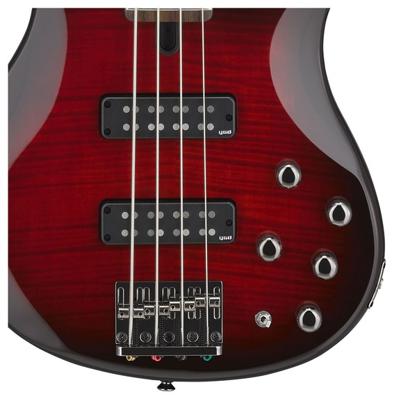 Yamaha Trbx604f Basgitarr Dark Red Burst Gear4music