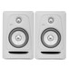 KRK Rokit RP5 G3 Active Monitor, White Noise (Pair) - Bundle