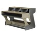 Zaor Miza 88XL Studio Desk, Grey Oak - Angled