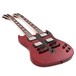 Brooklyn Double Neck Guitar by Gear4music, Black Hardware