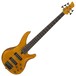 Yamaha TRBX605FM 5 String Bass, Matte Amber