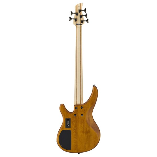 Yamaha TRBX605FM 5 String Bass, Amber