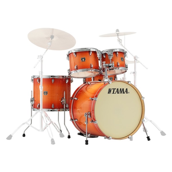 Tama Superstar Classic 22'' 5pc Shell Pack, Tangerine Lacquer Burst