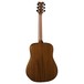 Dean St. Augustine Dreadnought Acoustic, Satin Natural Back View