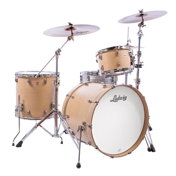 Ludwig NeuSonic 22" 3 Piece Shell Pack, Sugar Maple - Main