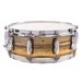 Ludwig 14x5 Raw Brass Brass Snare Drum - Side