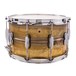 Ludwig 14x8 Raw Brass Brass Snare Drum - Side