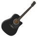 Squier By Fender SA-105CE Dreadnought Cutaway, Black