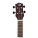 Luna Vintage Mahogany Baritone Ukulele, Red Satin - headstock