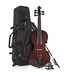 Glasser Carbon Composite Electric Violin Outfit, 5 String, Orange