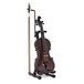 Glasser Carbon Composite Electric Violin Outfit, 5 String, Orange