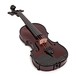 Glasser Carbon Composite Electric Violin Outfit, 5 String, Orange