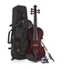 Glasser Carbon Composite Electric Violin Outfit, 5 String, Red