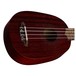 Luna Vintage Pineapple Ukulele, Red Satin