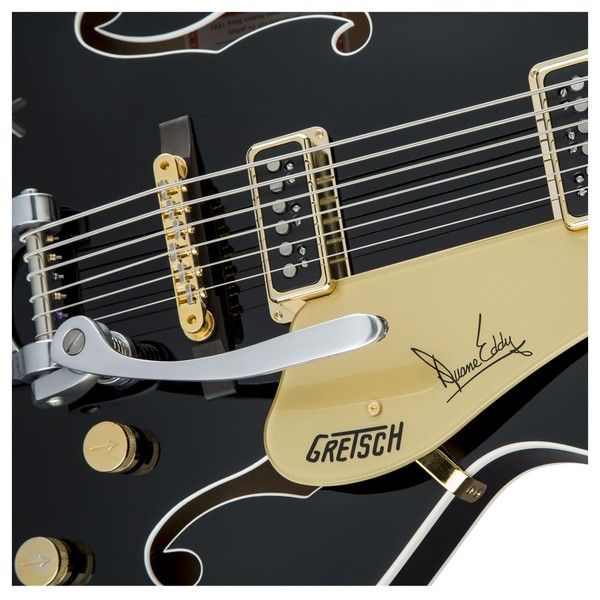 Gretsch G6120TB-DE Duane Eddy Bass, Black