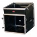 Gator GRC-10X8 Moulded Side Console Rack Case, 10U Top, 8U Side 1